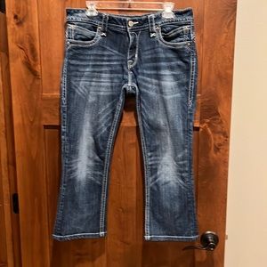 Rock Revival Crop Jeans